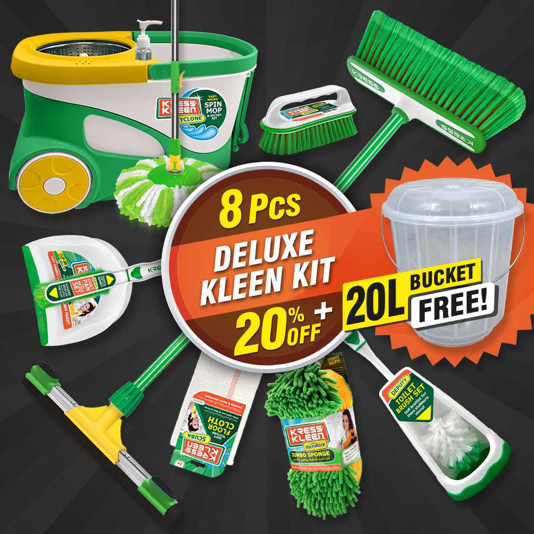 Kress Kleen® Deluxe PLUS Kleen Kit (9 Pc) Kress Kleen